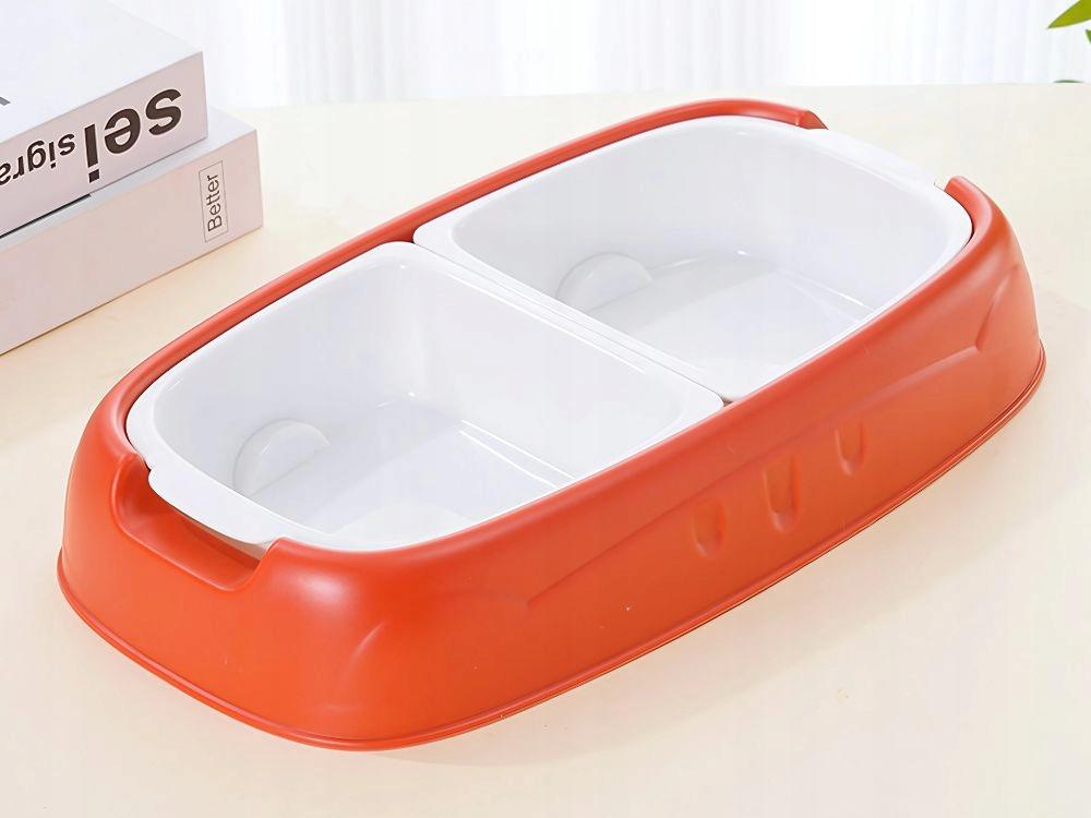 Double Dog Bowl 2 Red (40)
