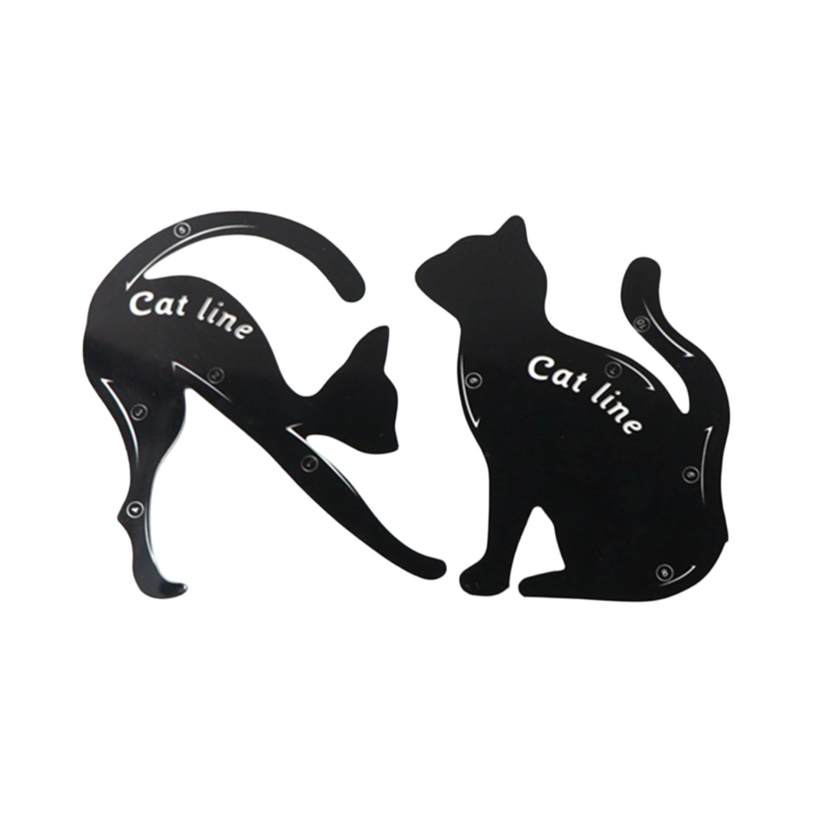 

Многофункциональный шаблон для макияжа глаз, инструменты для макияжа теней чёрный