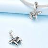 New Silver 925 Elephant Pendants Bracelet Charms for Women Jewelry Party Beads DIY Fine Jewelry Gifts Accessories
