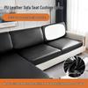 Waterproof Leather Chaise Lounge Sofa Cushion Cover for All Seasons