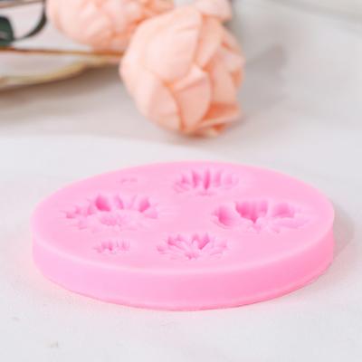 3D Sonnenblumen Blütenblätter Geprägte Silikonform Relief Fondant Kuchen Dekor Werkzeug
