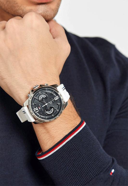Men's watch TOMMY HILFIGER 1791475 DECKER (zf001e)
