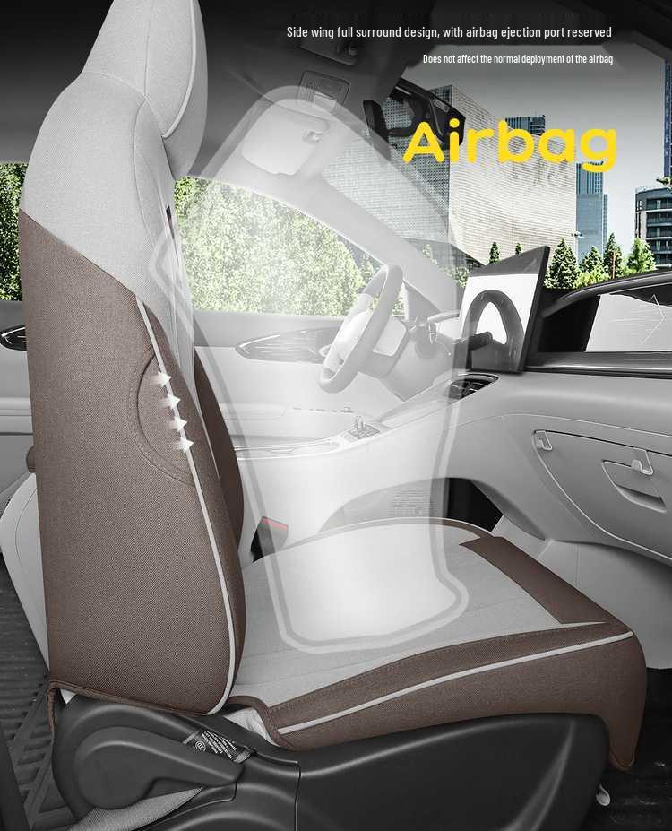 Geely Xingyuan Universal Seat Covers: Full Coverage, All-Season Car Seat Cushions for Interior Decoration.
