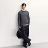 Jack&Jones Men's Slim Fit Wool Blend Crew Neck Sweater