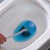 Toilettenbürste, Weiche Toilettenbürste ohne tote Ecken, Toilettenreinigungsbürste, Toilettenreinigungsbürste, Badezimmer Ellenbogen Toilettenbürste