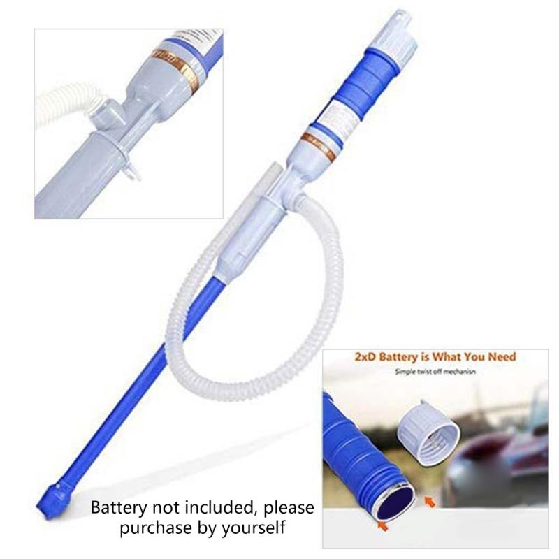 Portable Manual Car Siphon-Pump Fuel Gas Transfer-Oil Liquid Hand Air Pumps Kits