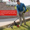 Adjustable Mower Auxiliary Wheels Stablize Mower Wheel Attachment  Mowing The Lawn