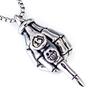 Necklace Hip Hop Versatile Skull Gesture Men and Women Casual Couple Pendant