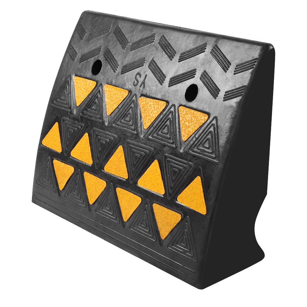 2 stücke Heavy Duty Gummi Bordstein Rampen Auffahrt Schwelle Rampe für Auto Fahrzeug Motorrad Rollstuhl