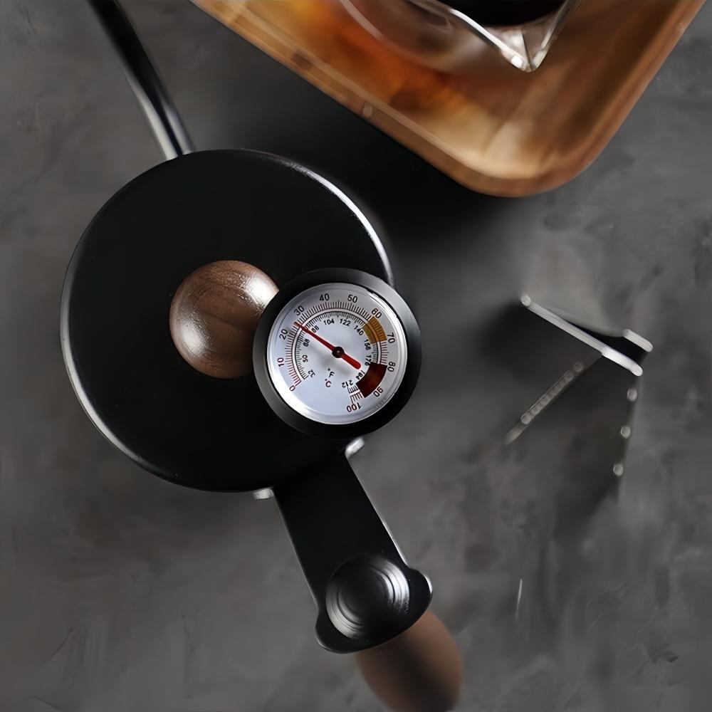 Coffee Pot Thermometer 304 Stainless Steel Clip-on Milk Bottle Accurate and Fast Temperature Measurement Coffee Accessories