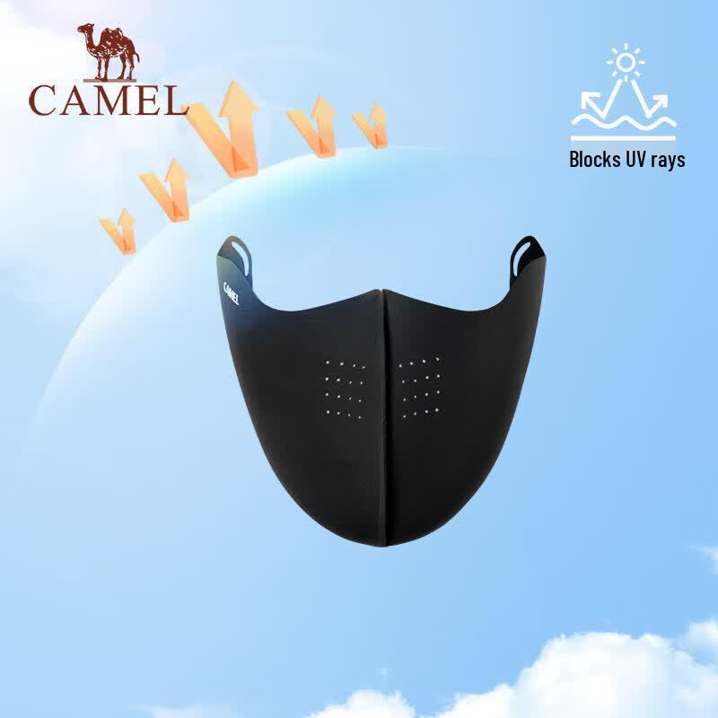 CAMEL UPF50+ Ice Silk Sun Protection Face Mask