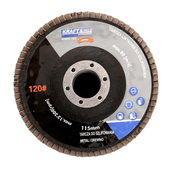 Tarcza listkowa 115mm P60 KD961