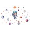 Luminous Cartoon Space Planet Cute Astronaut Self-adhesive Wall Sticker Living Room Children's Room Decoration Sticker