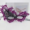 Maskenball Maske Spitze Ausgeschnitten Augenmaske Spitze Halbgesichtsmaske Kostüm für Party Halloween Maskenball