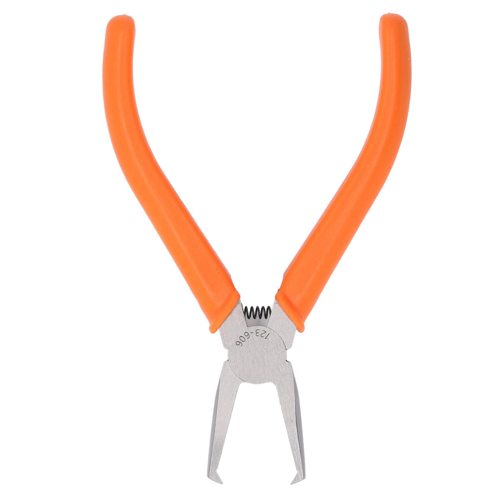 

Плоскогубцы для кусачек 6 мм, изогнутые, закаленные, из хромованадиевой стали, прямоугольные, плоскогубцы для плоского среза