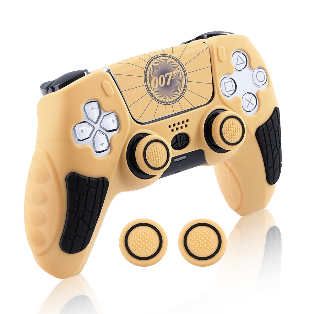 Custodia in Silicone per Controller PS5 per Black Myth Wukong - Anti-Caduta & Anti-Graffio con Cappucci per Levette Analogiche