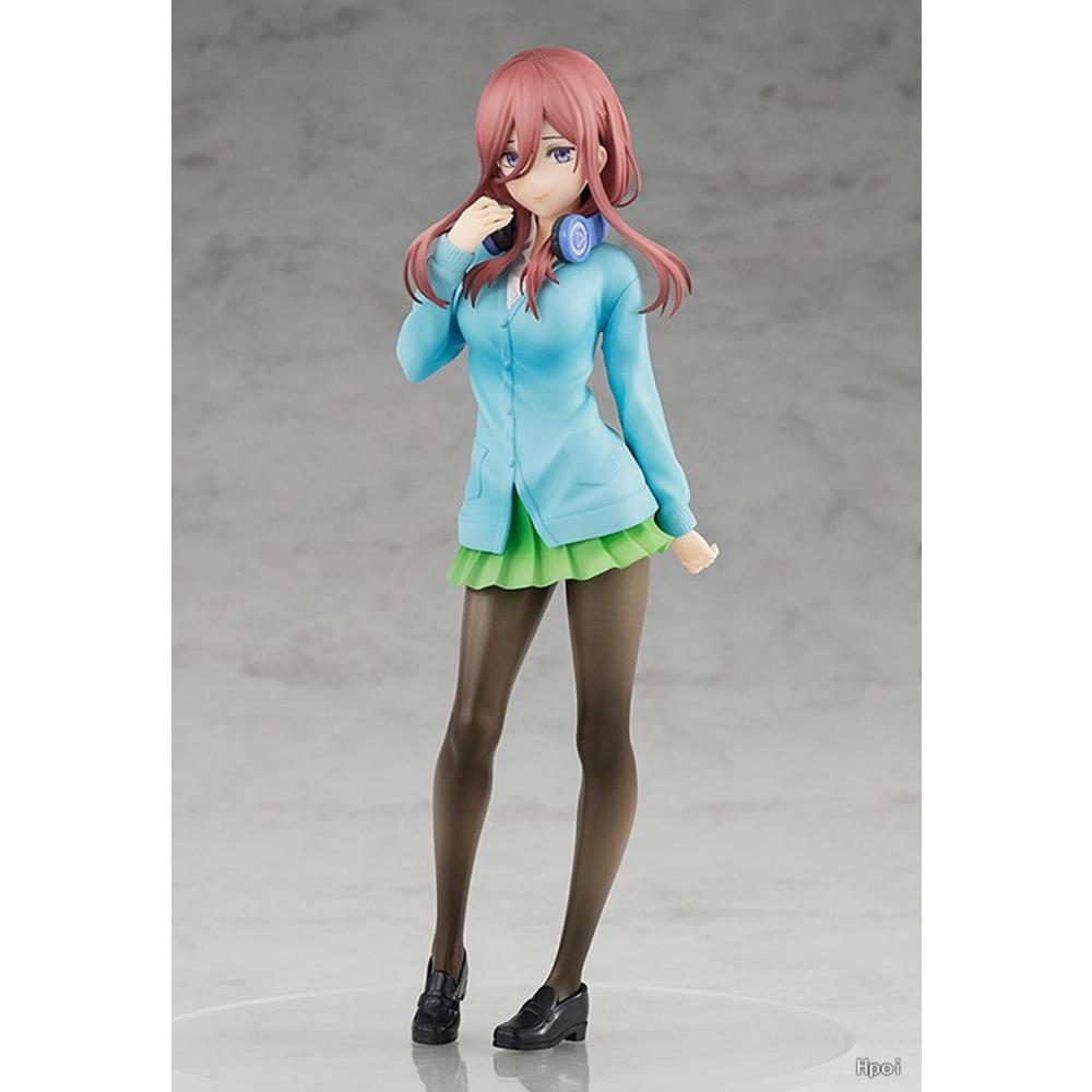 17CM Anime Gotoubun no Hanayome Figure Nakano Ichika Nakano Nino Animation Model Toy Gift Collection Decoration Ornaments