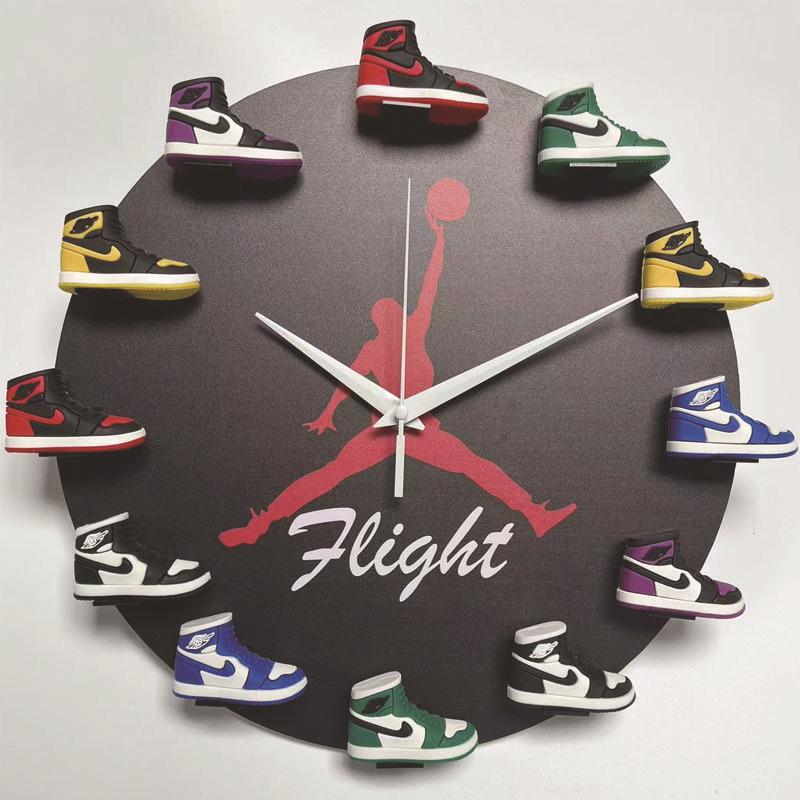 3D Small Shoe Wall Clock - Creative Hanging Home Decor