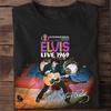 26 Rare Elvis Presley 1969 Short Sleeve Gift For Fan Black All Size T-Shirt TMB533 Unisex T-Shirt