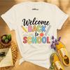 Welcome Back To School Shirt Cute Teacher Student Tee First Day Of School Shirt Highquality Fashion Trend Casual Comfortable