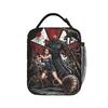 Resident Evil 3 Remake Jill Chris Leon Claire Lunch Bag For Women Lunch Box School Cooler Bag Portable Insulated Tote Food Bags