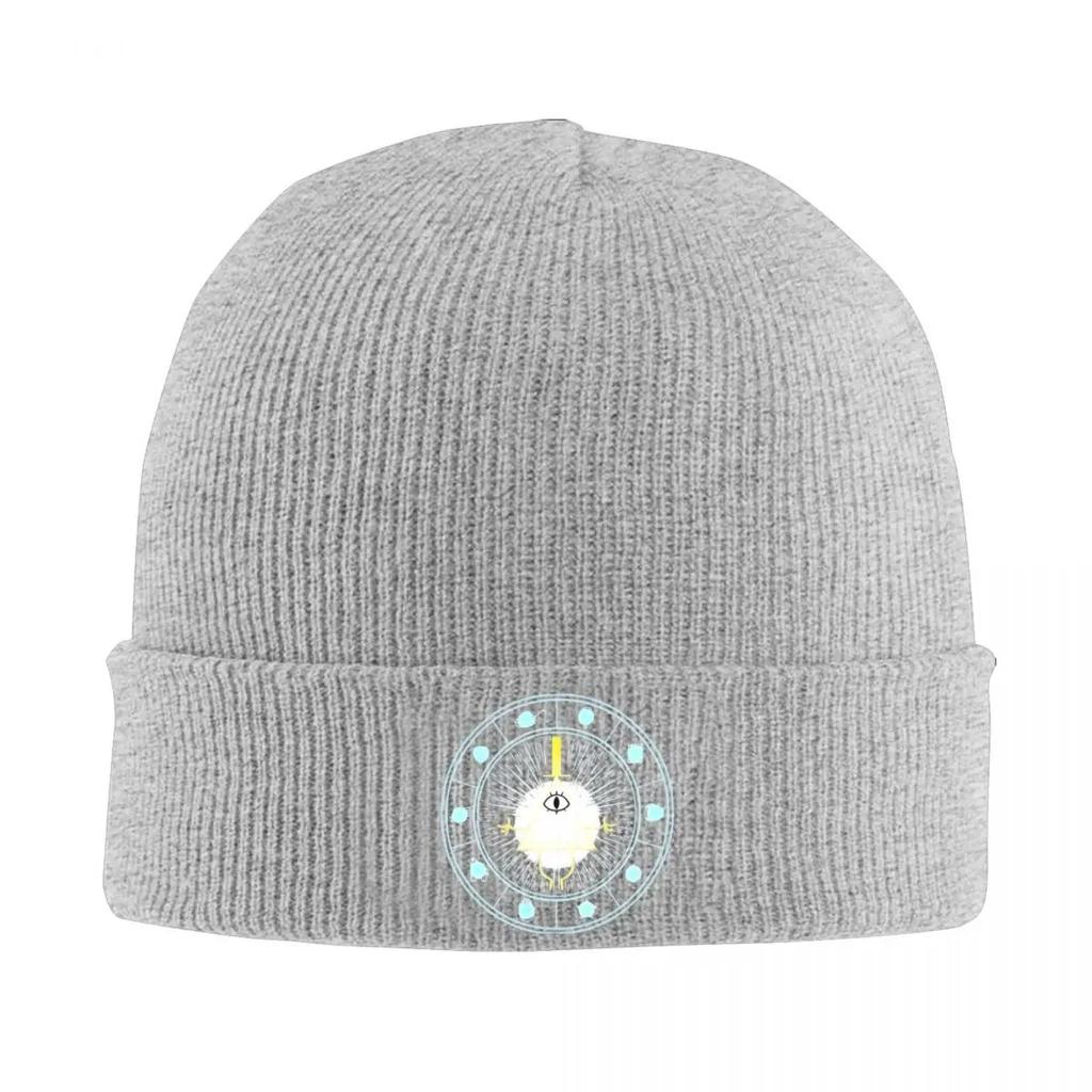 Nouveau Chapeau Dessin Animé Bill Cipher Automne Hiver Bonnet Chapeau Chaud FeUnisexe Bonnet Tricoté Unisexe