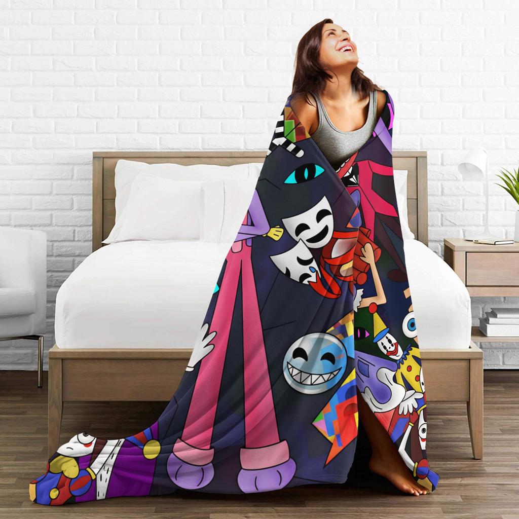 Soft Blanket Picnic Aamazing Ddigital Ccircus Ttadc Throw Blanket Trend  Bedspread For Sofa Home