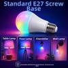 Adjustable Brightness RGB Color Changing Light Bulb Multicolor Color Changing Bulb