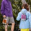 Waterproof Water Bottle Carrier Bag Large Capacity Drawstring Shoulder Bag Outdoor Sports