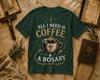Coffee Rosary Graphic T-Shirt – Vintage Christian Faith Apparel