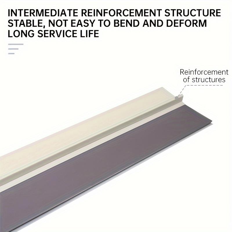 1pc Door Draft Stopper Under Door Seal, 1.4" W X 39" L Door Sweep For Exterior & Interior Doors, Door Window Blocker