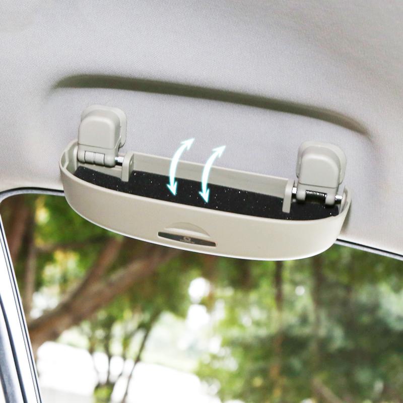 For Toyota Corolla RAV4 Yaris Xp130 2011 2012 2013 2014 2015 2016 2017 Car Sunglasses Holder Glasses Case Cage Storage Box