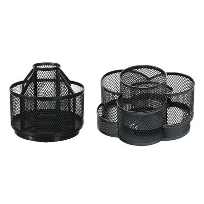 Large Capacity Desk Organizers for Student Pencil Holders Makeup Brush Container Desktop Holders Rotating Pen Holders