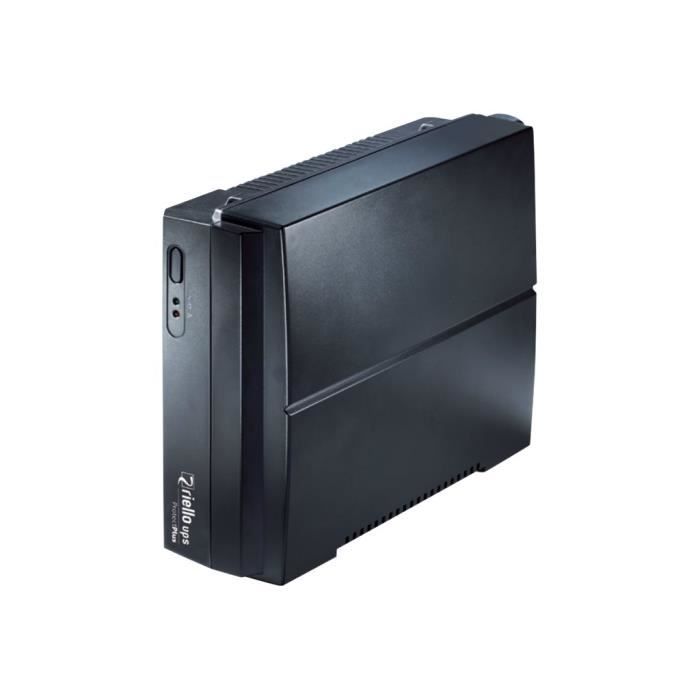 Onduleur Riello UPS Protect Plus PRP 650 - CA 220-240 V - 360 Watt - 650 VA - 2 connecteurs de sortie - noir