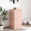 VidaXL Buffet Pink 34.5x39x73 Cm Steel, Cabinet, Cupboard, Highboard, Sideboard, Storage Cabinet, Organizer 841710