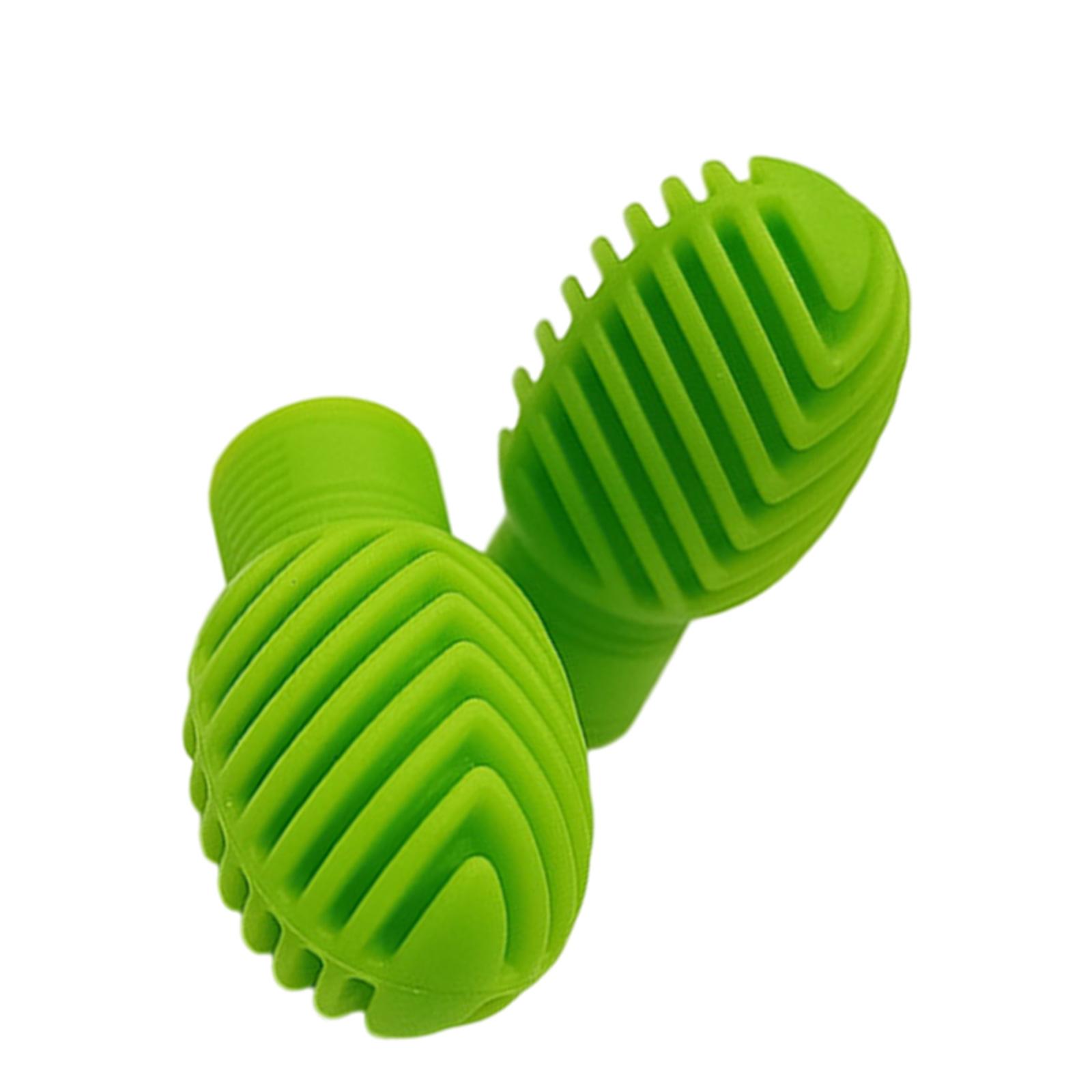 

2Pieces Silicone Drumstick Protector Caps Silicone Drumstick End Covers Perfect for Drum Practice and Performances зелёный