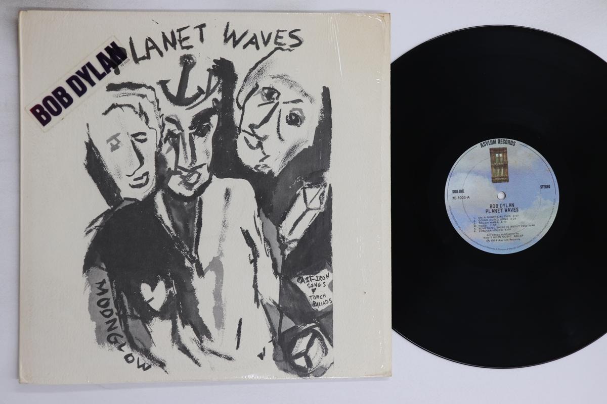 

LP Record BOB DYLAN - Planet Waves 7E1003 ASYLUM 1974 US Rock Used
