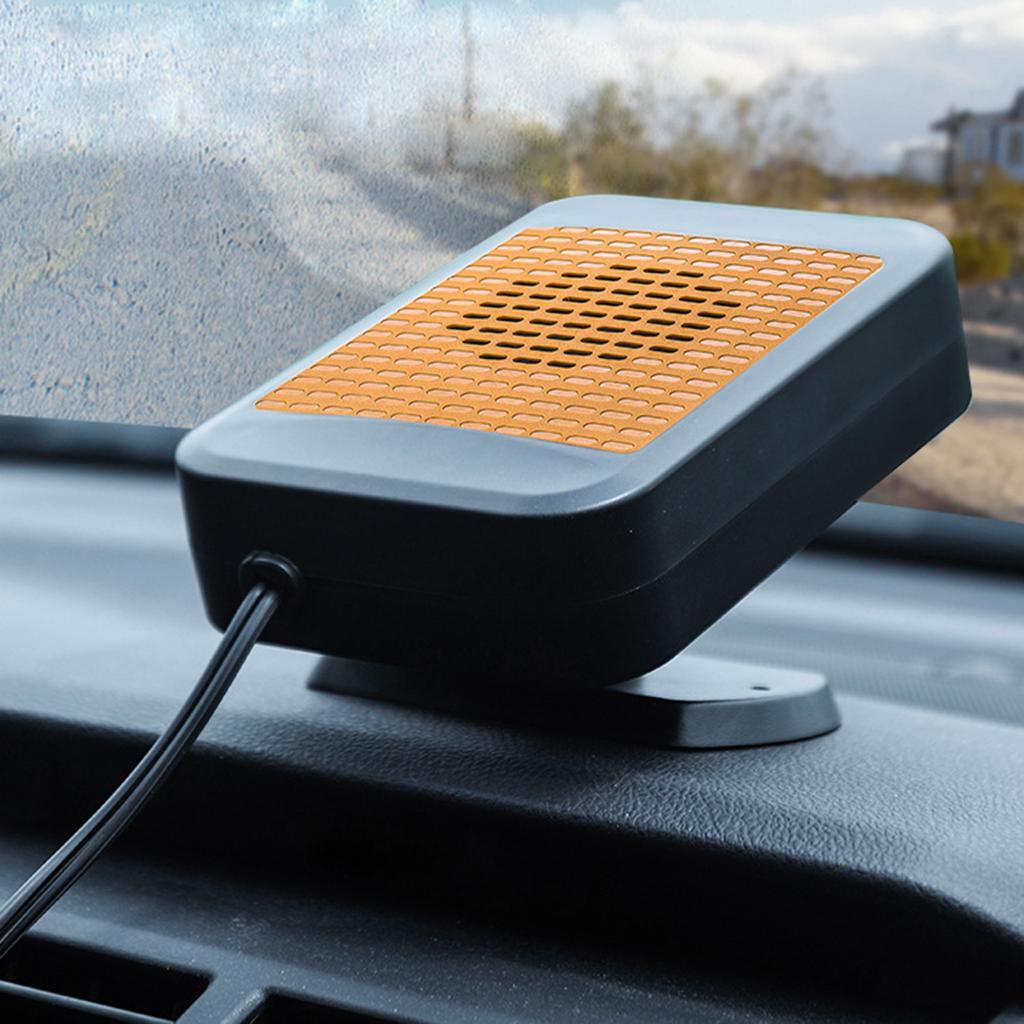 12V 200W Portable Car Heater Rapid Heating Dryer Windshield Defroster Hot Fan Warmer Air Blower Electric Window Demister