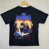 Monarch Band Shirt Mens Large Black Heavy Metal Sonic Reaper Grunge Unisex T-Shirt