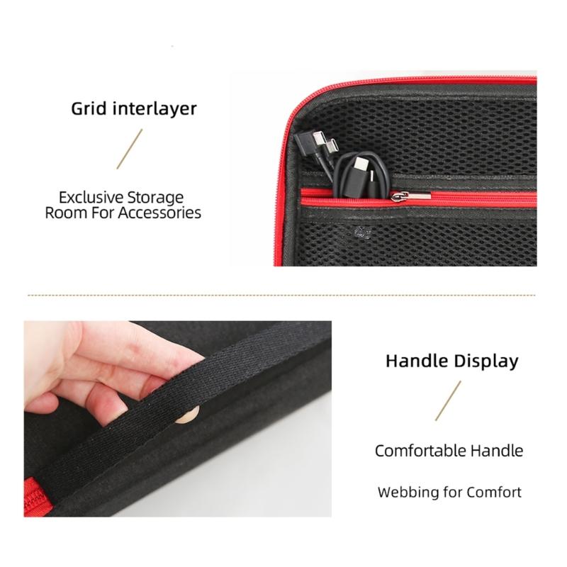 Protective Travel Case for Drones Fly More Combo, Waterproof PU Storage with Portable
