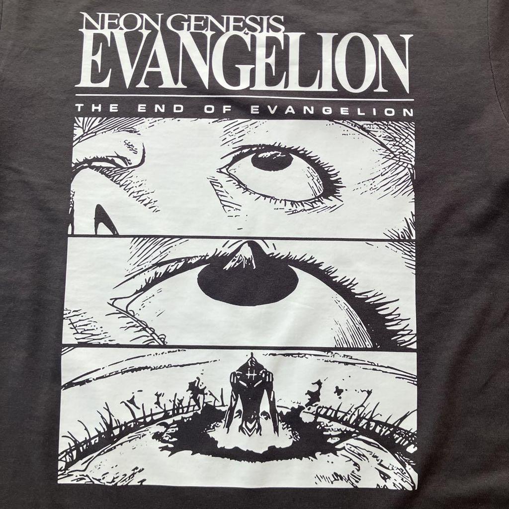 [USED] EVANGELION Anime Movie T-shirt, Size S