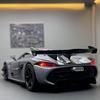 1/22 Metal Die Cast JESKO Supercar Model Racing Gift Boy Simulation Sound and Light Retraction Collection Ornaments