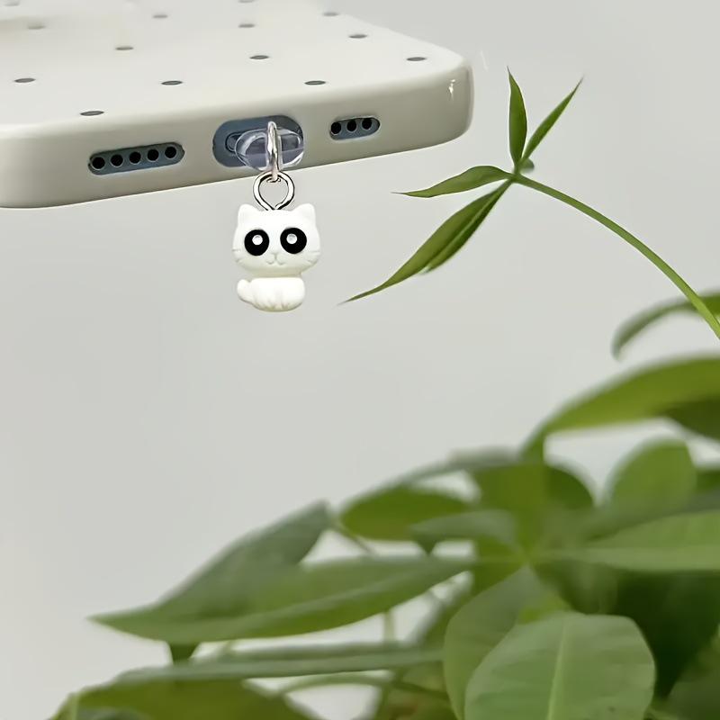 2026 F9418 Handmade Cute Kitten Phone Dust Plug