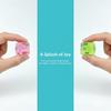 Creative Ocean Theme Slow Rebound Toy Ice Cube Shaped Stress Relief Squeeze Toy Kids And Adults Squeeze Relax Gifts