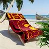 USC Trojans Print Beach Towel, Large Soft Quick Dry Towel for Beach Camping Swimming