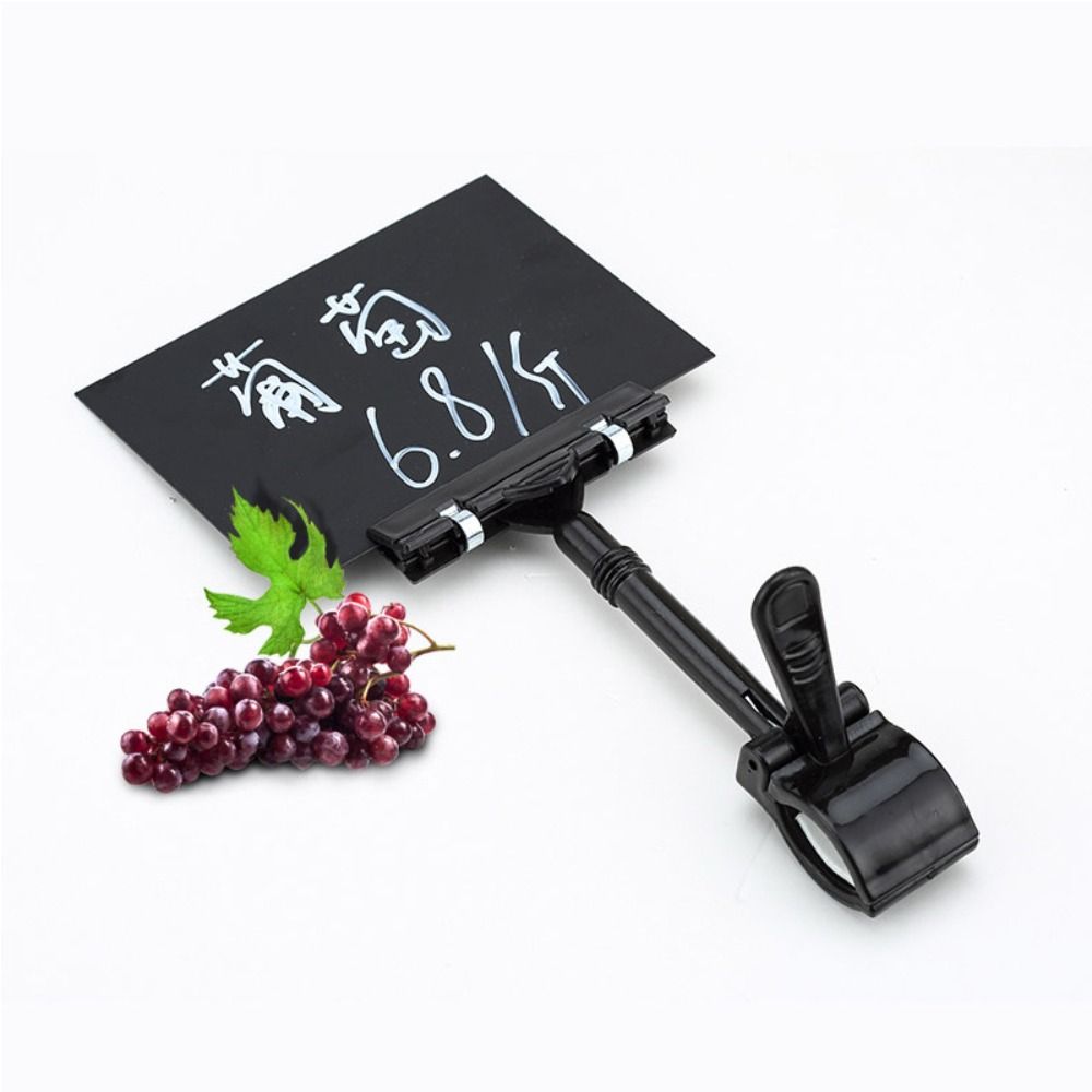Colorful Price Tag Clip Holder Adjustable Advertising Display Support  School Office