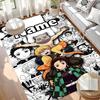 Custom Name Personalized Demon Slayer Print Carpet, Versatile Home Decor Rug, for Playroom, Apartment, Balcony, Entryway, Hallway Gift