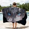 Toalla de Anime J-Jujutsu K-Kaisen Secado Rápido Absorbente Toalla de Playa para Deportes, Fitness, Natación y Actividades al Aire Libre