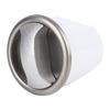 ABS Plastic Switch Button Stainless Steel Wiredrawing Panel Door Lock Accessory for Bathroom Motor Homes Dining Car