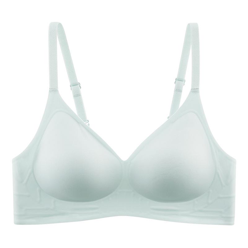 Damen Nahtloser Dünner Push-Up Jelly BH - Anti-Erschlaffung, Bequem, Bügellos, für Kleine Brust, Sommerstil (Modell 3006)